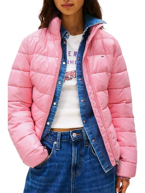 Giubbetto trapuntato lucido rosa Tommy Jeans | DW0DW19312TPF